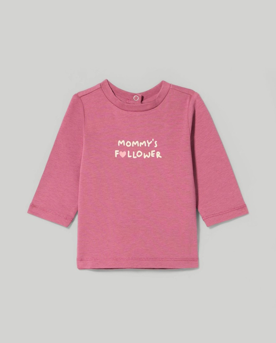 Neonata 9-36 Mesi Blukids Magliette | T-Shirt In Jersey Elasticizzato Neonata