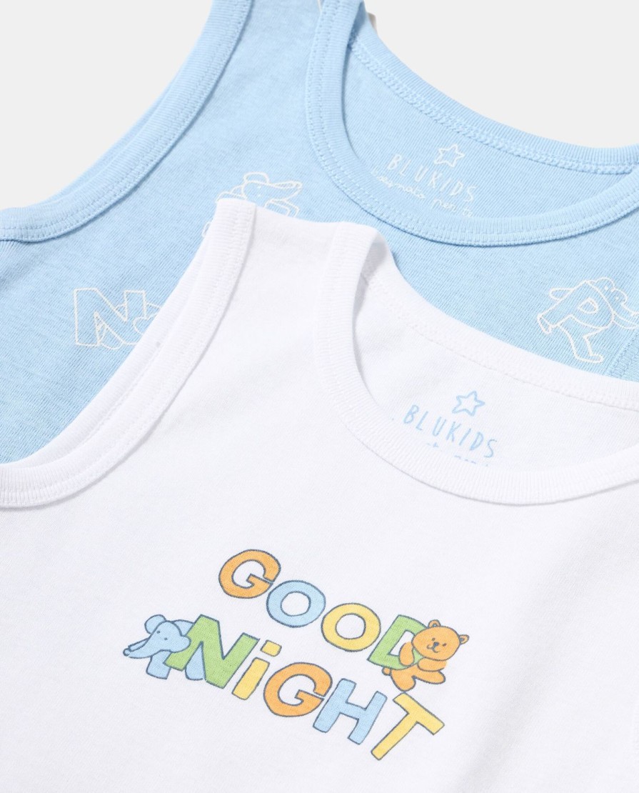 Nascita Blukids Body | Pack 2 Body Senza Maniche Neonato