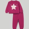 Neonata 9-36 Mesi Blukids Completini | Jogging Set In Felpa Di Puro Cotone Neonata