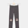 Bambini Blukids Leggings | Leggings In Pelliccetta Leggera Bambina