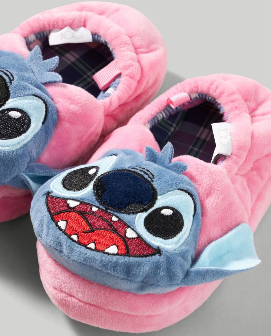 Bambini Blukids Scarpe | Pantofole Stitch Con Applicazioni