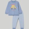 Neonato 9-36 Mesi Blukids Pigiami | Pigiama Lungo In Puro Cotone Neonato