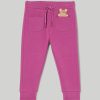 Neonata 9-36 Mesi Blukids Pantaloni E Jeans | Joggers In Cotone Elasticizzato Con Applicazioni Neonata