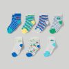 Bambini Blukids Calze E Calzini | Pack 7 Calze In Misto Cotone Bambino