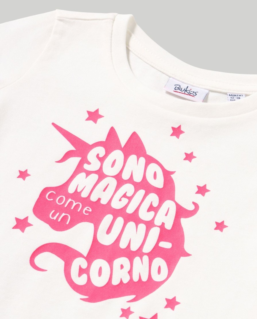 Neonata 9-36 Mesi Blukids Magliette | T-Shirt In Puro Cotone Neonata