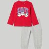 Neonato 9-36 Mesi Blukids Completini | Jogging Set In Cotone Neonato