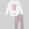 Bambini Blukids Set Bambina | Jogging Set In Felpa Leggera Bambina