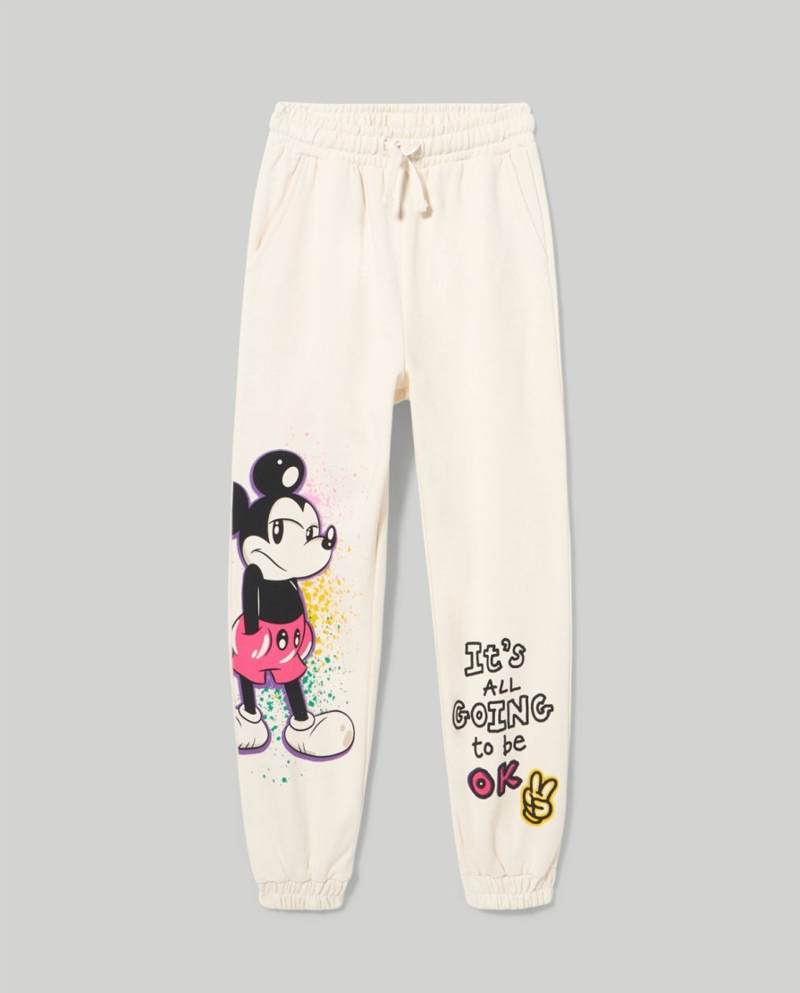 Ragazzi Blukids Disney | Jogging Set In Felpa Di Cotone Ragazza