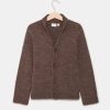 Bambini Blukids Maglioni | Cardigan In Misto Lana Con Bottoni Bambino