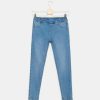 Ragazzi Blukids Jeans E Pantaloni | Jeggings In Misto Cotone Elasticizzato Ragazza