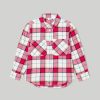 Bambini Blukids Camicie | Camicia A Quadri In Flanella Bambina