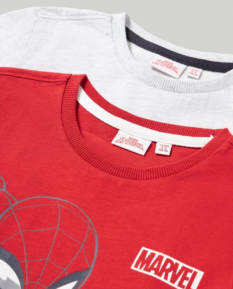 Bambini Blukids Magliette | Pack 2 T-Shirt In Cotone Bambino