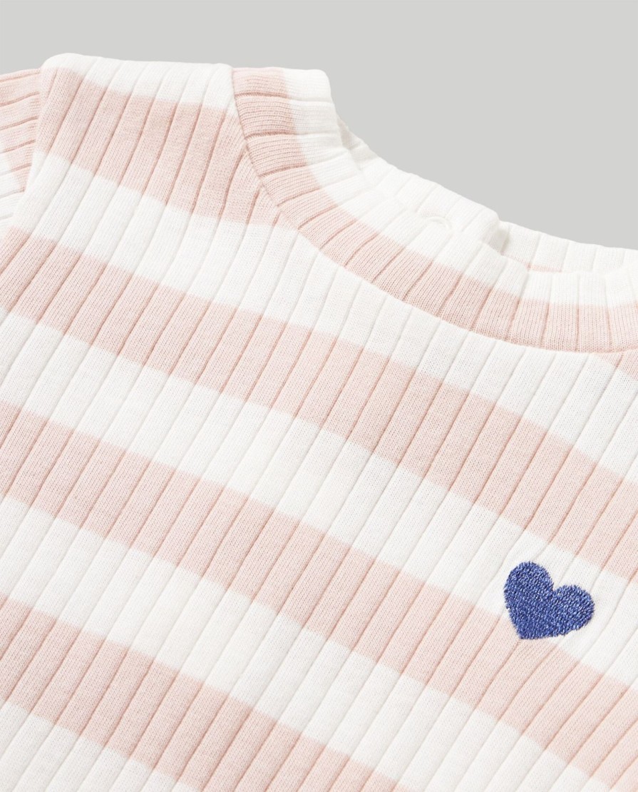 Neonata 9-36 Mesi Blukids Magliette | Lupetto In Puro Cotone Tricot Neonata