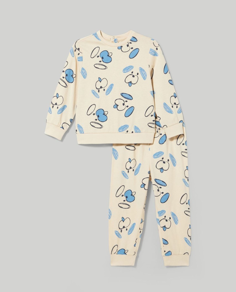 Neonato 9-36 Mesi Blukids Pigiami | Set Pigiama Lungo Un Puro Cotone Neonato