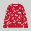 Bambini Blukids Maglioni | Girocollo In Tricot Jacquard Bambino