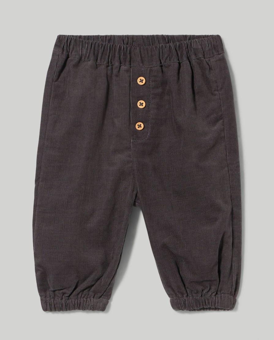 Neonato 9-36 Mesi Blukids Pantaloni E Jeans | Pantaloni In Corduroy Di Puro Cotone Neonato