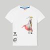 Ragazzi Blukids Magliette | T-Shirt In Puro Cotone Con Stampa Ragazzo