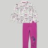 Neonata 9-36 Mesi Blukids Completini | Jogging Set In Cotone Elasticizzato Neonata