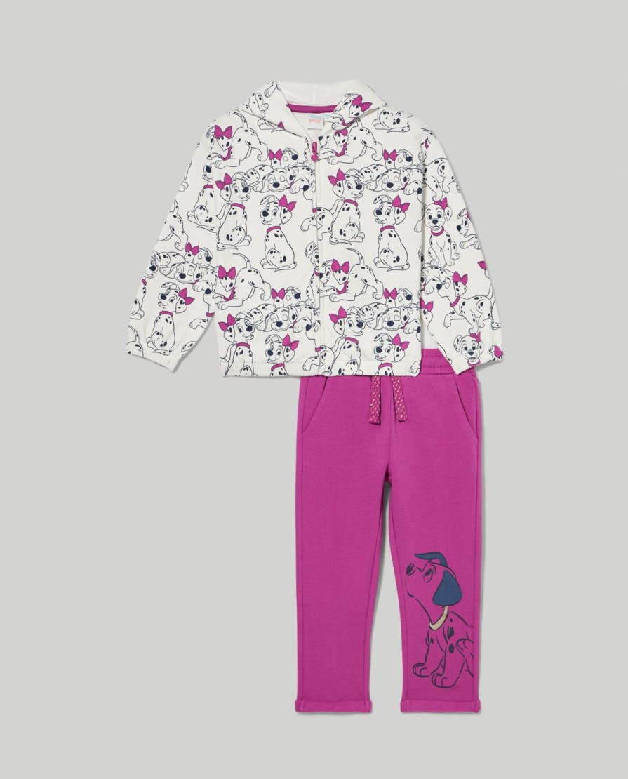 Neonata 9-36 Mesi Blukids Completini | Jogging Set In Cotone Elasticizzato Neonata