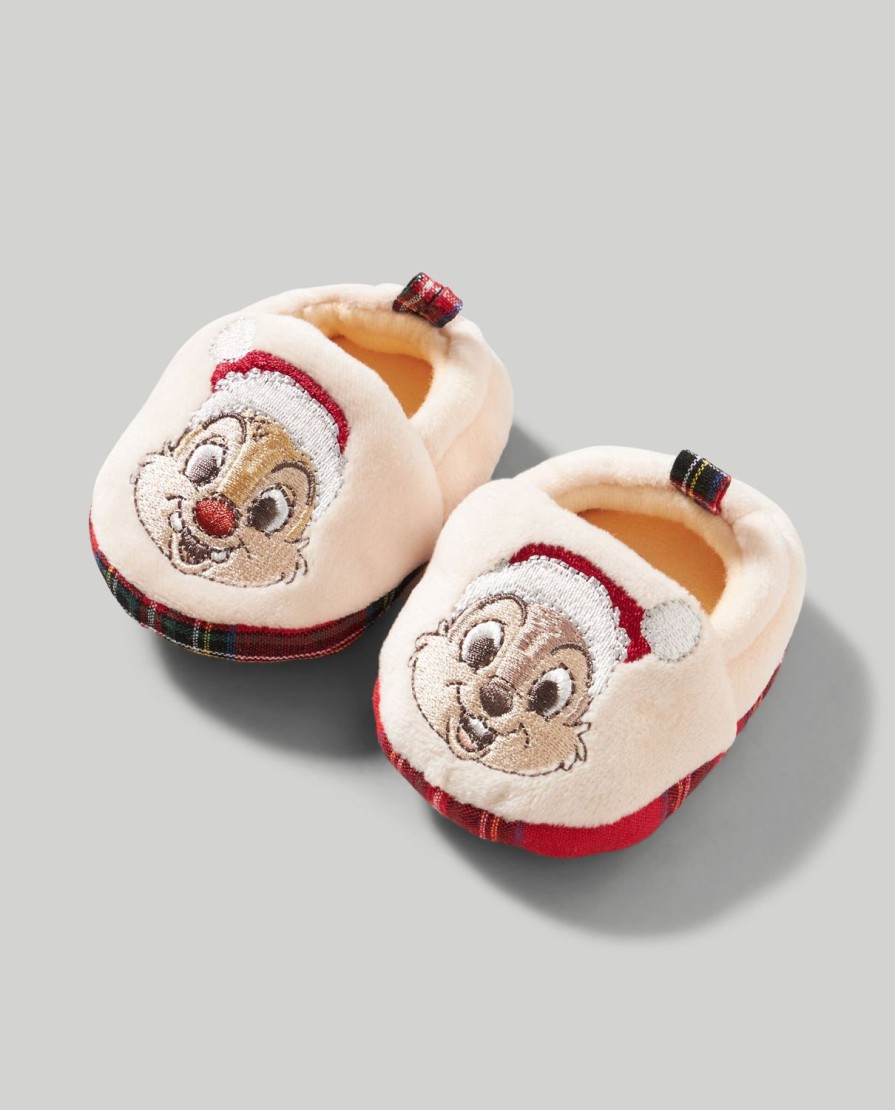 Nascita Blukids Scarpe | Pantofola Con Ricamo Neonato