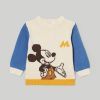 Neonato 9-36 Mesi Blukids Disney | Maglione In Tricot Intarsiato Neonato