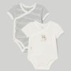 Nascita Blukids Body | Pack 2 Body In Interlock Di Puro Cotone