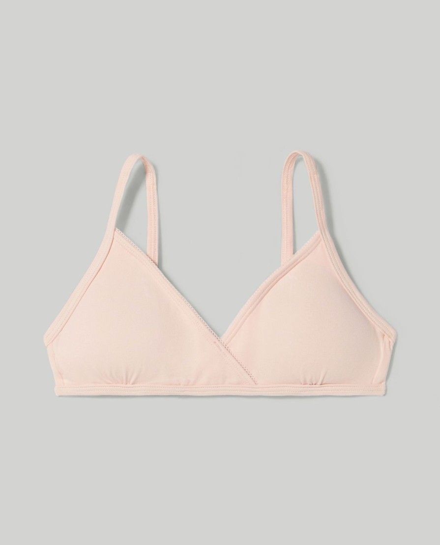 Ragazzi Blukids Top E Canottiere | Reggiseno In Costina Ragazza