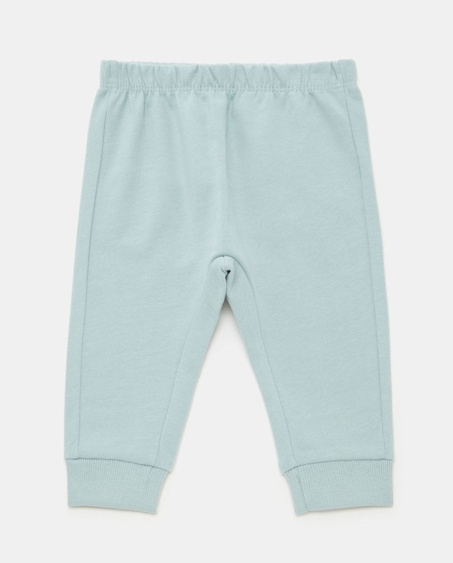 Neonata 9-36 Mesi Blukids Pantaloni E Jeans | Pantaloni Jogger In Puro Cotone Neonata