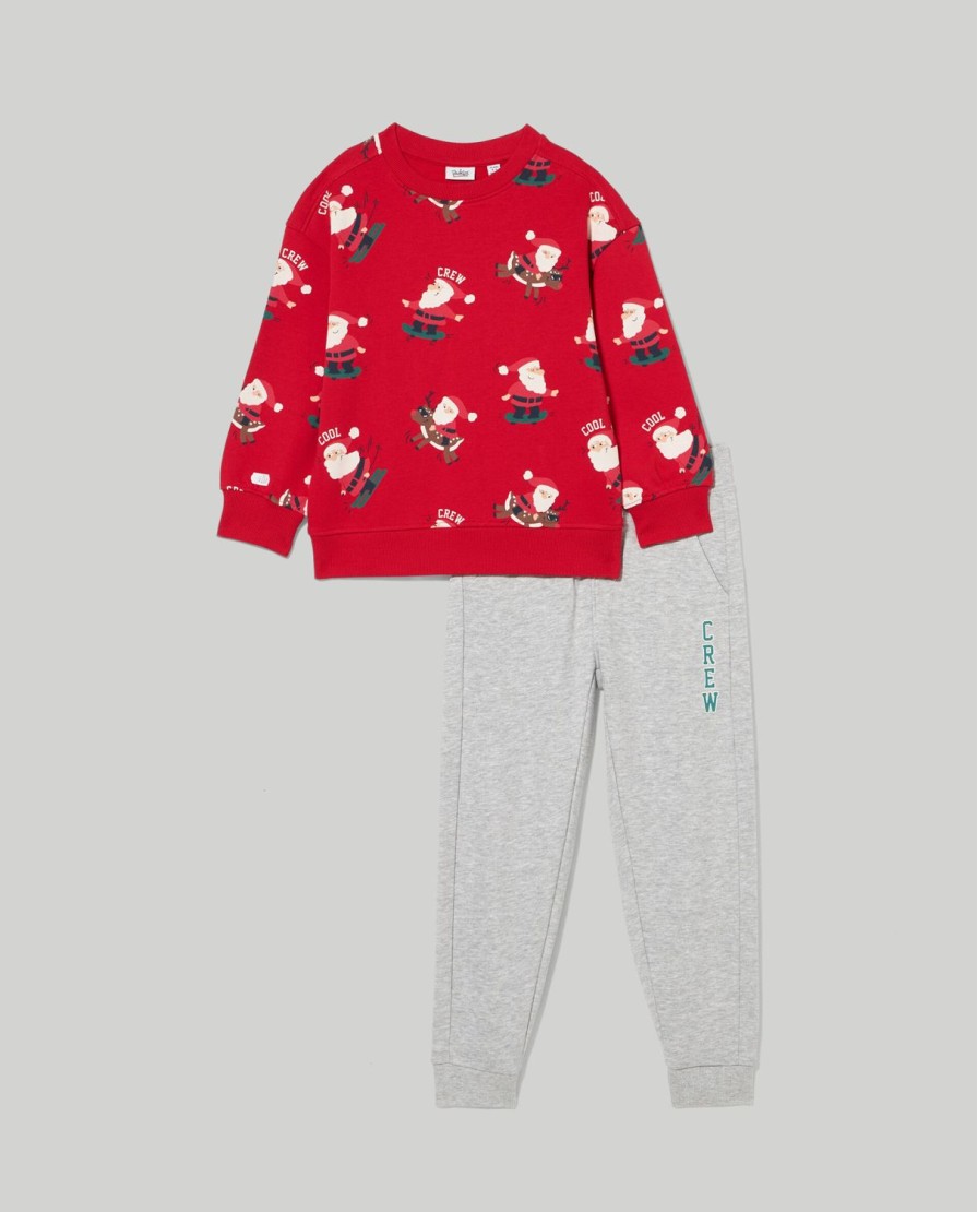 Bambini Blukids Set Bambino | Jogging Set In Cotone Bambino