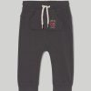 Neonato 9-36 Mesi Blukids Pantaloni E Jeans | Jogger In Puro Cotone Neonato