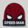 Bambini Blukids Accessori | Berretto In Tricot Jacquard Spiderman