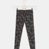 Bambini Blukids Jeans E Pantaloni | Pantaloni A Fantasia In Cotone Elasticizzato Bambina