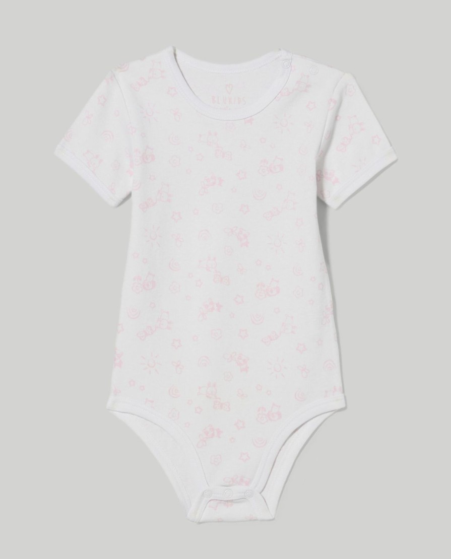 Nascita Blukids Body | Pack 5 Body In Puro Cotone Neonata