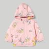 Neonata 9-36 Mesi Blukids Cappotti E Giubbotti | Giubbino Impermeabile Full Zip Neonata