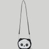 Bambini Blukids Accessori | Borsa Panda In Finta Pelliccia