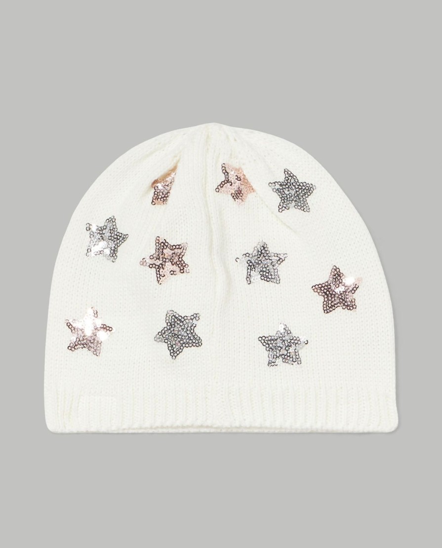 Bambini Blukids Accessori | Berretto In Tricot Con Paillettes