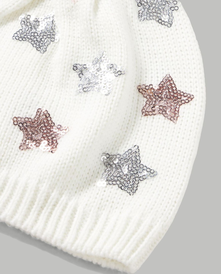 Bambini Blukids Accessori | Berretto In Tricot Con Paillettes