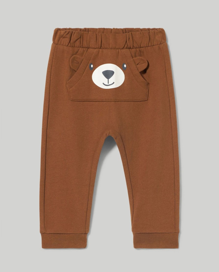 Neonato 9-36 Mesi Blukids Pantaloni E Jeans | Jogger In Cotone Neonato