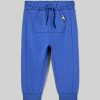 Neonato 9-36 Mesi Blukids Pantaloni E Jeans | Jogger In Puro Cotone Neonato