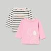 Neonata 9-36 Mesi Blukids Magliette | T-Shirt In Jersey Di Puro Cotone Neonata