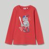 Bambini Blukids Magliette | T-Shirt Girocollo In Puro Cotone Bambino