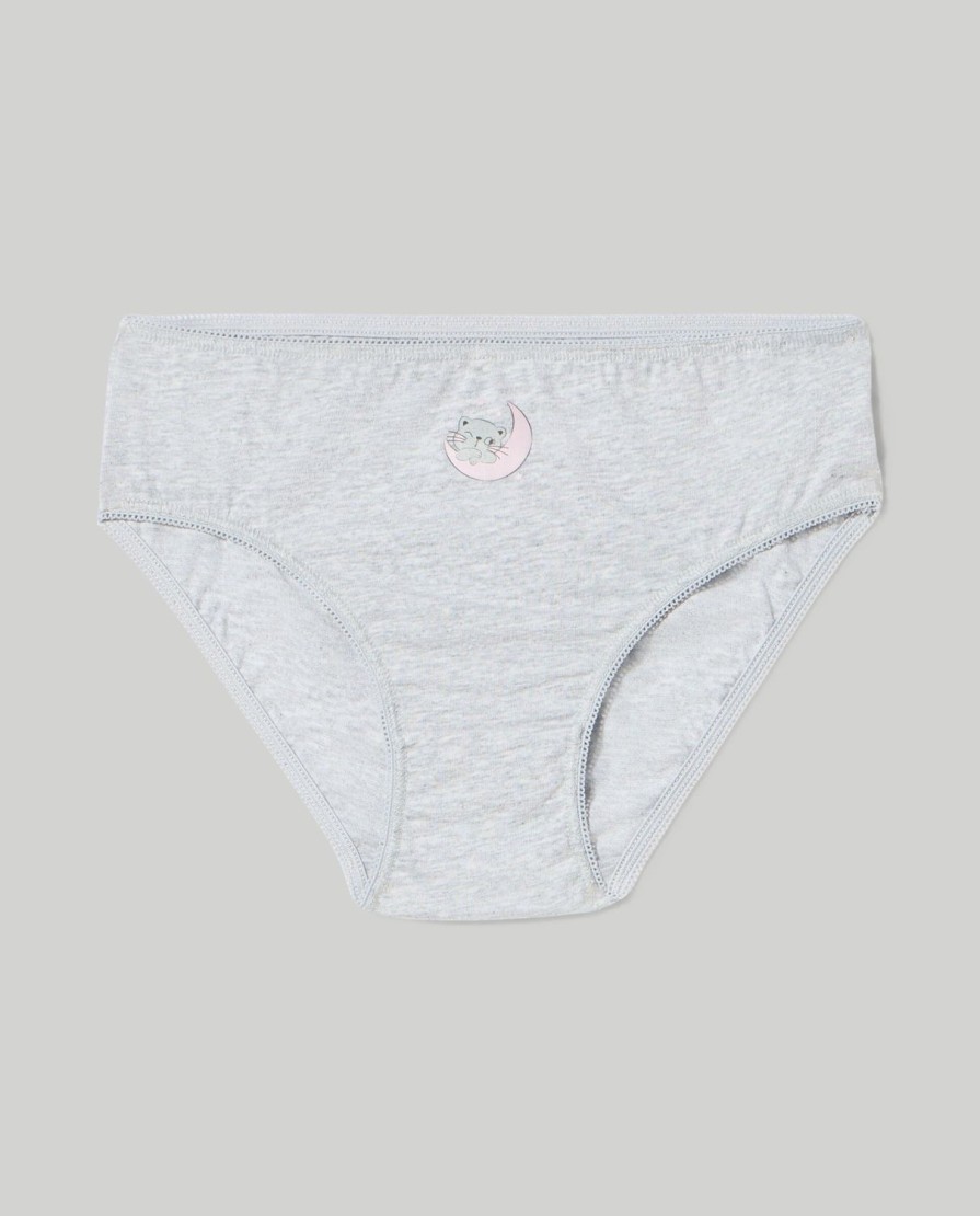 Ragazzi Blukids Slip E Coulotte | Pack 7 Slip In Puro Cotone Ragazza