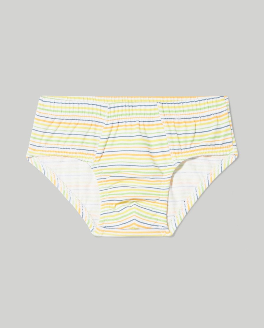 Neonato 9-36 Mesi Blukids Intimo | Pack 5 Slip In Puro Cotone Neonato