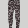 Bambini Blukids Jeans E Pantaloni | Treggings In Felpa Di Cotone Elasticizzato Bambina