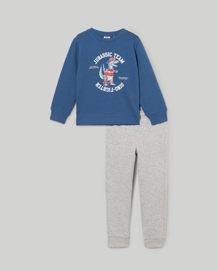 Bambini Blukids Set Bambino | Jogging Set In Cotone Bambino