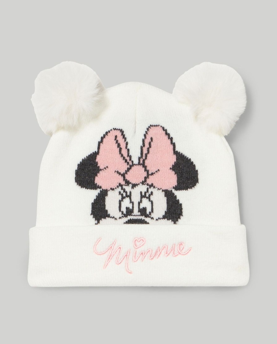 Neonata 9-36 Mesi Blukids Disney | Berretto In Tricot Minnie Neonata