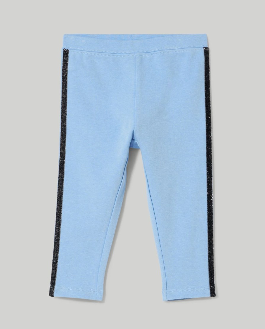 Neonata 9-36 Mesi Blukids Pantaloni E Jeans | Leggings In Cotone Stretch Neonata