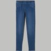 Ragazzi Blukids Jeans E Pantaloni | Treggings In Denim Di Cotone Ragazza