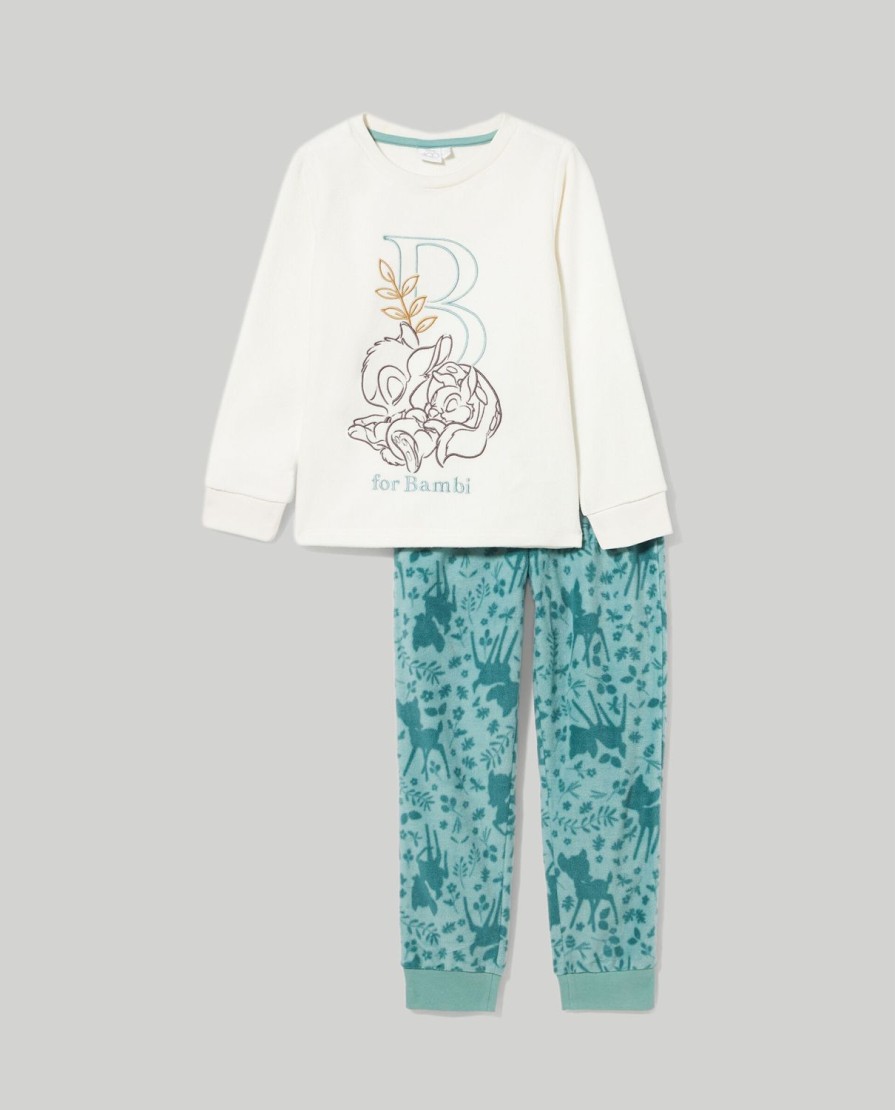 Bambini Blukids Pigiami | Pigiama Pile Bambi Bambina