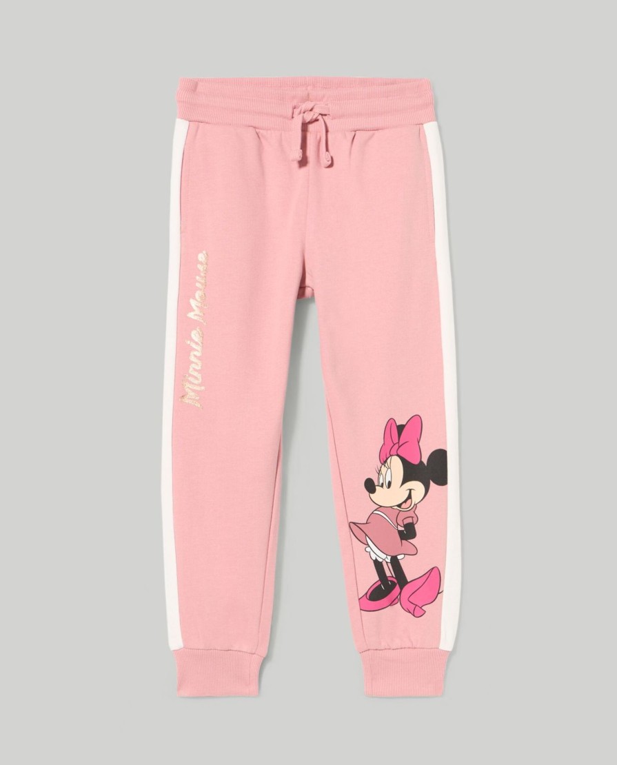 Bambini Blukids Jeans E Pantaloni | Pantaloni In Felpa Con Stampa Disney Bambina